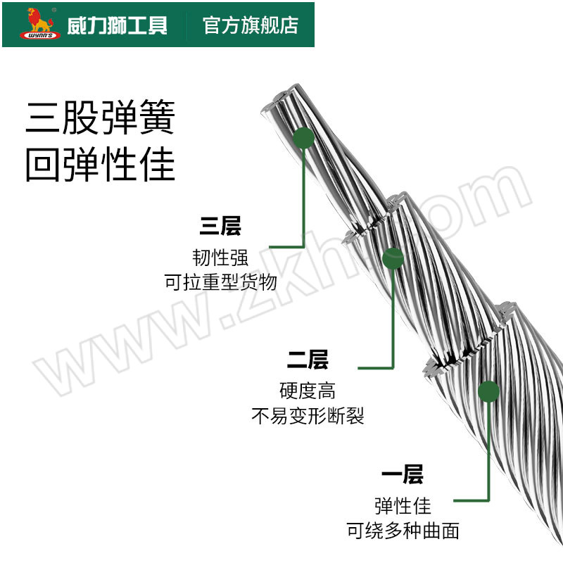WYNNS/威力狮 引线器 W0375C 20m 1卷