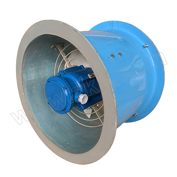 STVCH/三团风机 玻璃钢防腐轴流风机 FT35-11-3.55# 220V 750W 6542m³/h 管道式 1台