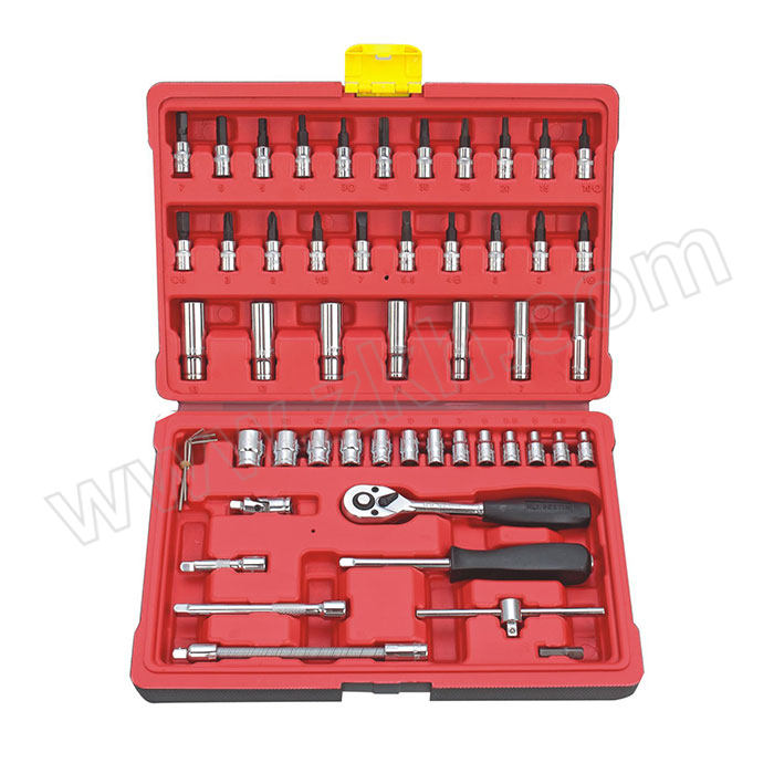 BESTIR/鹰之印 1/4"镜面套筒扳手组套 BST-91108 53件 1套