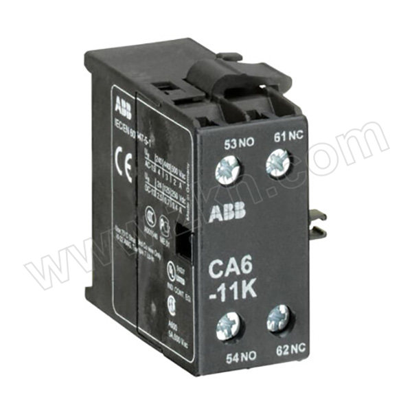 ABB 交流接触器附件-辅助触头 CA6-11 K 1个