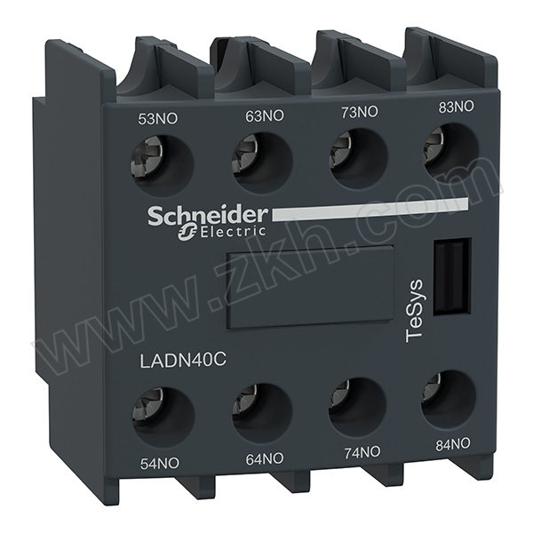 SCHNEIDER/施耐德电气 接触器辅助触点模块 LAD-N40C 1个
