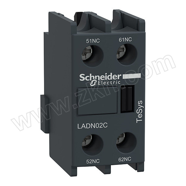 SCHNEIDER/施耐德电气 接触器辅助触点模块 LAD-N02C 1个