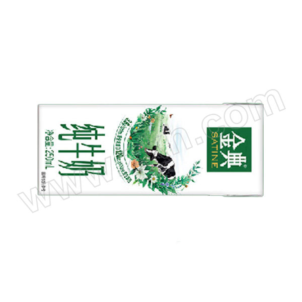 YILI/伊利 金典纯牛奶(苗条砖) 6907992507385 250mL×12盒 1箱