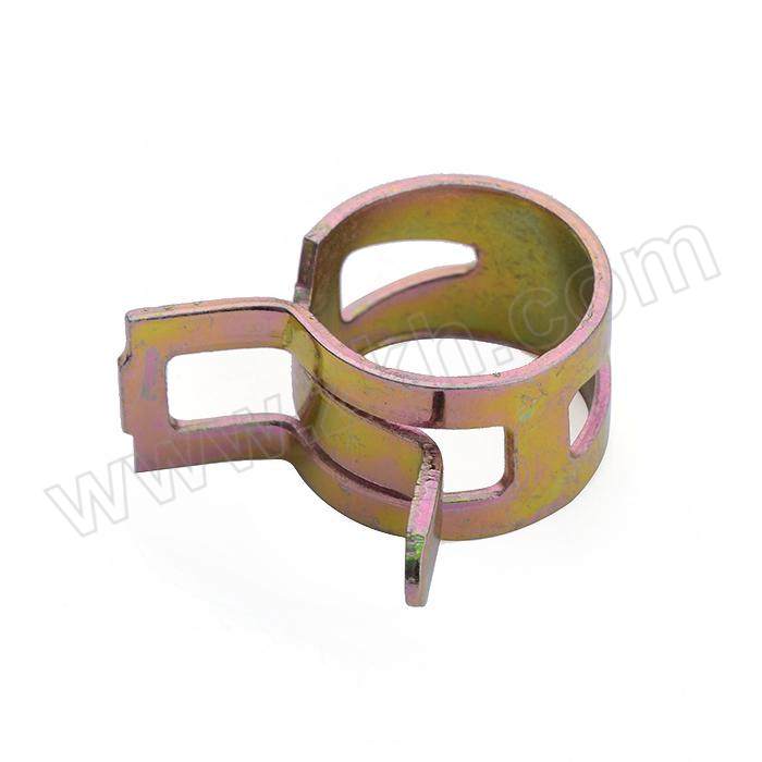 JINGGONG/劲功 厂标 弹性卡箍 碳钢 镀彩锌 内圈直径17mm 1个