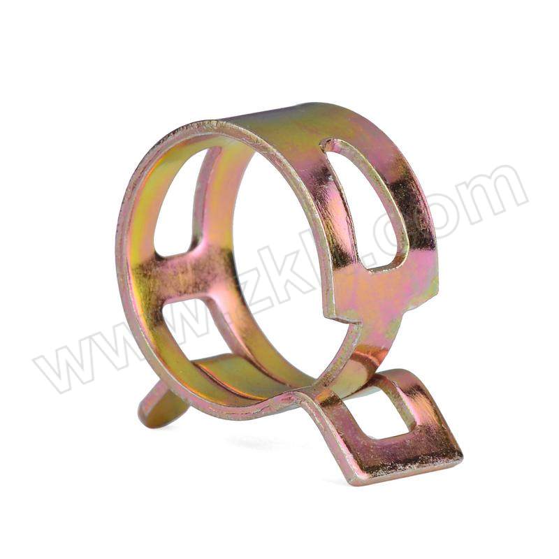 JINGGONG/劲功 厂标 弹性卡箍 碳钢 镀彩锌 内圈直径17mm 1个