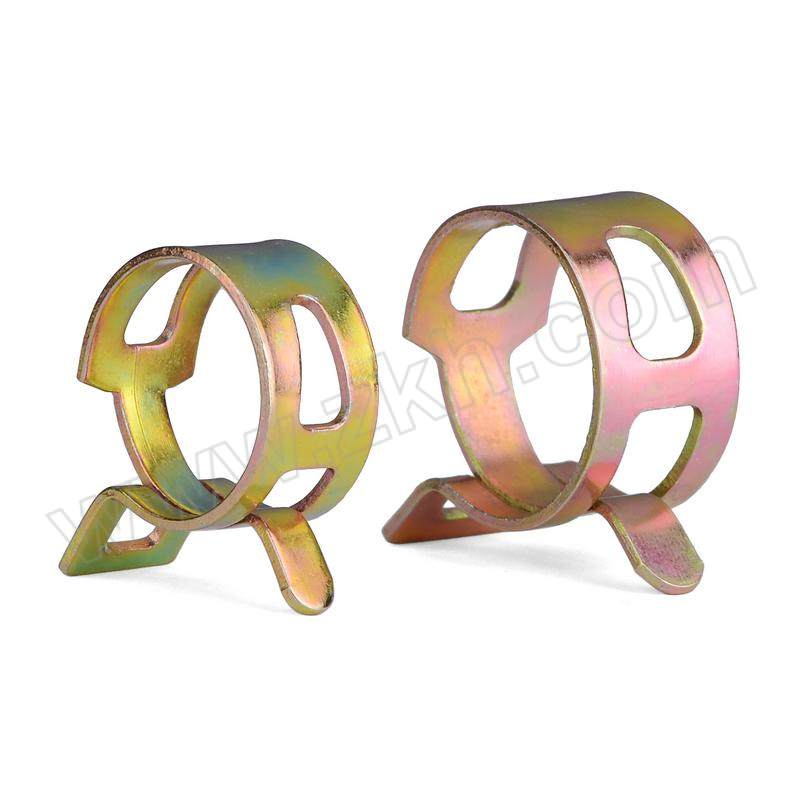 JINGGONG/劲功 厂标 弹性卡箍 碳钢 镀彩锌 内圈直径17mm 1个