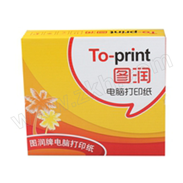 TO-PRINT/图润 电脑打印纸 241-2无等分 2联 950页 1盒