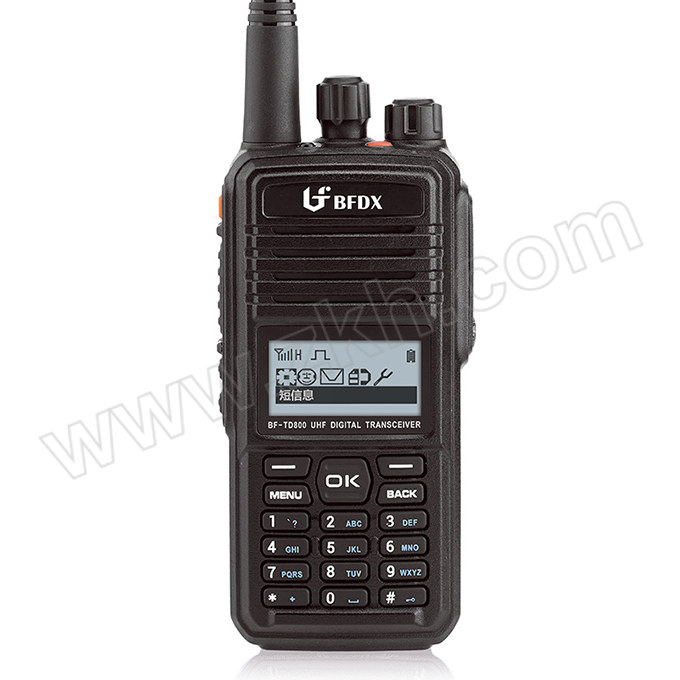 BF/北峰 数字对讲机 BF-TD800 黑色 5W 1台