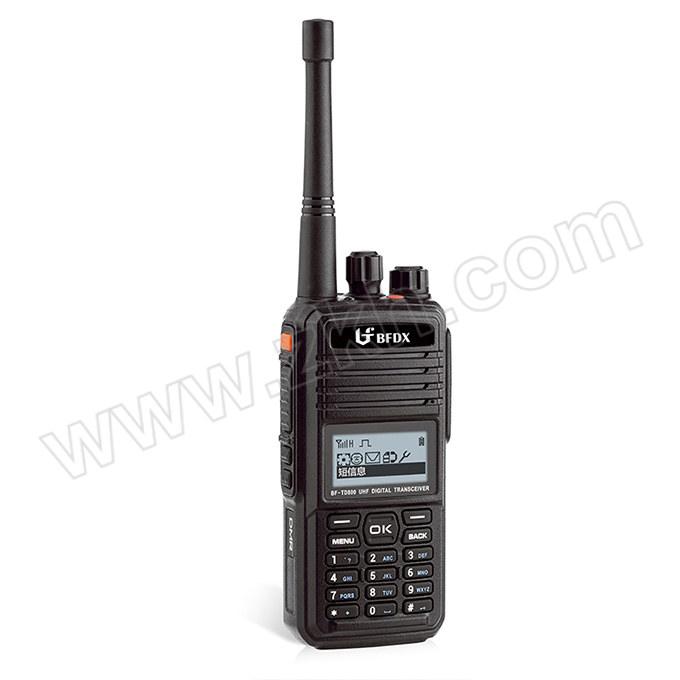 BF/北峰 数字对讲机 BF-TD800 黑色 5W 1台