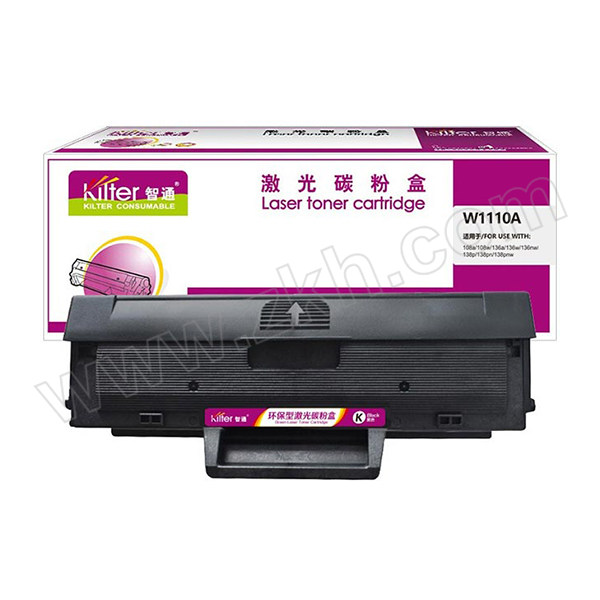 KILTER/智通 硒鼓 W1110A 黑色 适用惠普HP 108a;108w;136a;136w;136nw;138p;138pn;138pnw 1支