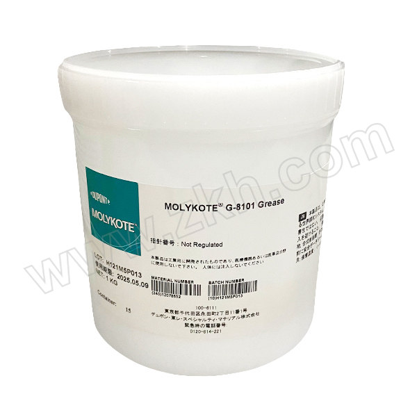 MOLYKOTE/摩力克 耐高温氟脂 G-8101 白色 1kg 1罐