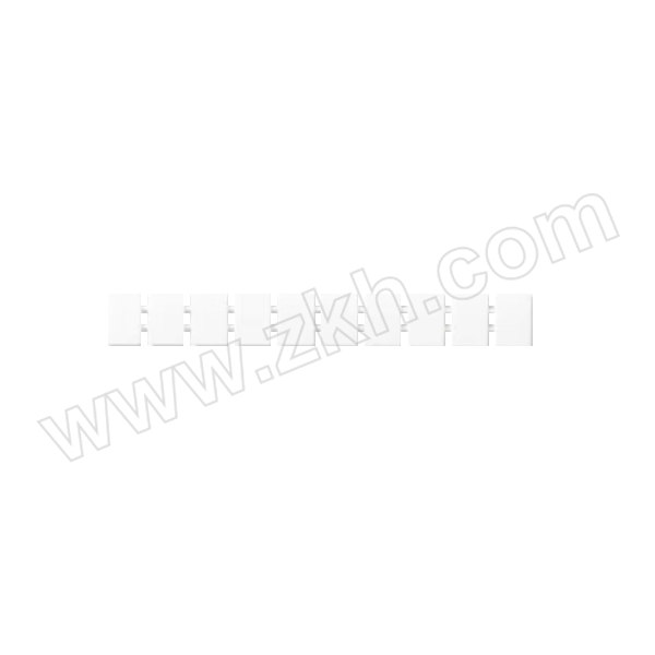 CHINT/正泰 JCUK系列接线板 JCUK-6N(JCUK/S)空白标记条 1个