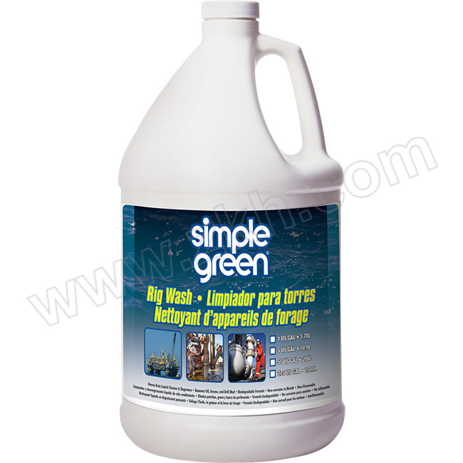 SIMPLEGREEN/简绿 石油钻井平台重油污强力污清洗剂 03001 1gal(3.78L) 1桶