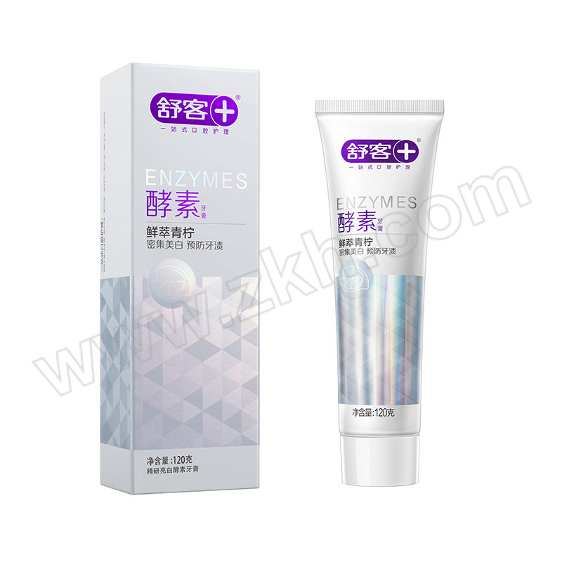 SAKY/舒客 精研亮白酵素牙膏 6928471322572 120g 1支