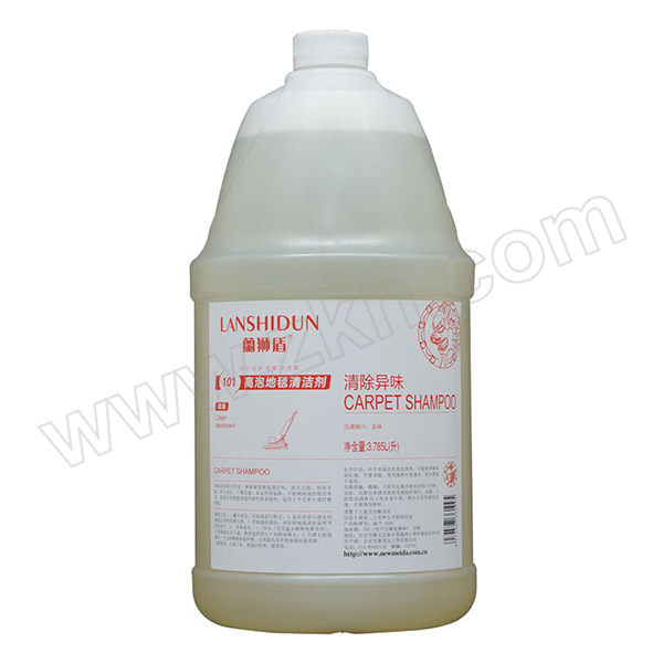 LANSHIDUN/蘭狮盾 高泡地毯清洁剂 L304-15101 3.785L×4桶 1箱