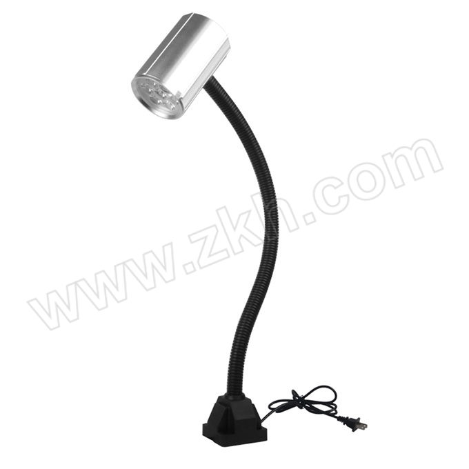 JIUJIA/九家 Y2机床工作灯 YT7W1-22W19-7-2S2 Y2C072207-G8 7W 220V 800mm 塑料底座 1个