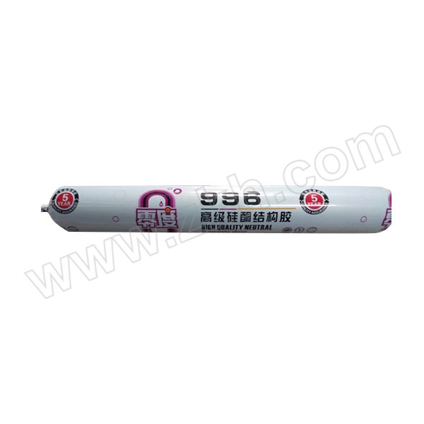 LINGDU/零度 门窗工程石材填缝胶 996 黑色 590mL 1支