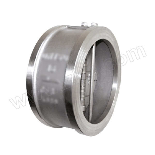 HAOLIFA/好利 不锈钢对夹蝶式止回阀 H76W-16P-DN65 公称压力PN16 CF8阀芯 CF8密封 1台