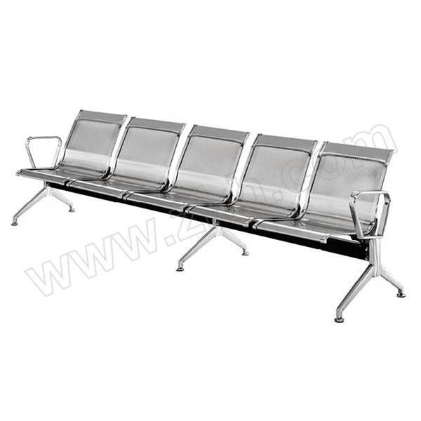 XINFEIHU/馨飞虎 不锈钢五人位机场椅 XFH-B005 尺寸2850×650×780mm 1张
