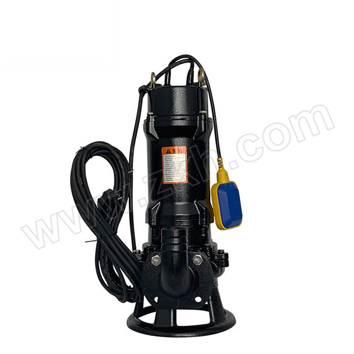 FGO 铸铁带浮球切割潜污泵 50WQD10-10-750W 出口50mm 额定流量10m³/h 额定扬程10m AC220V 自动控制水位 1台