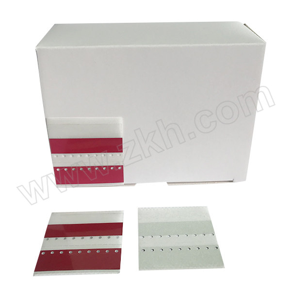 ESOCOO/一电通 红色铝箔导电金属防静电SMT接料带 2716-R 16mm 9.5×36mm 红色 500个 1盒