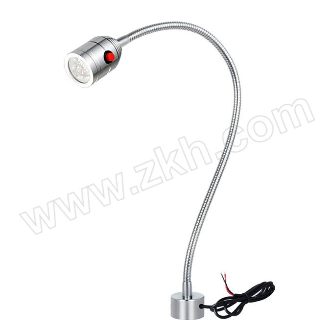 JIUJIA/九家 Y3LED机床设备灯 3W107-02N1-A-1S1 Y3C03240A-02 3W 24V 500mm 暖白 强磁底座 1个