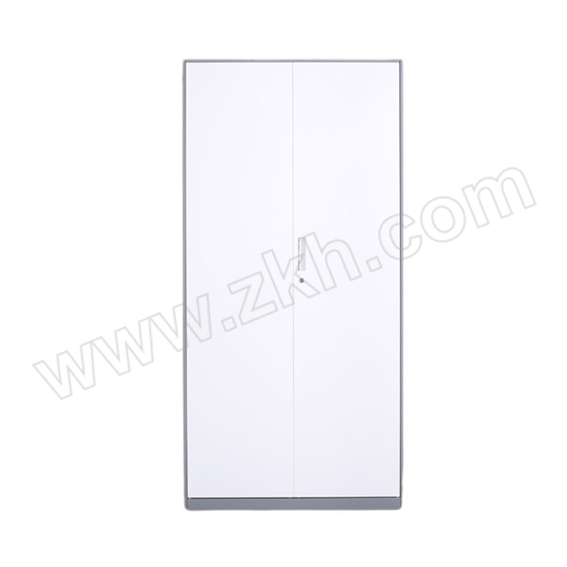 YUESHAN/悦山 灰框白门对开文件柜 JHWJG-9 尺寸900×400×1850mm 双开门 灰白色 1个
