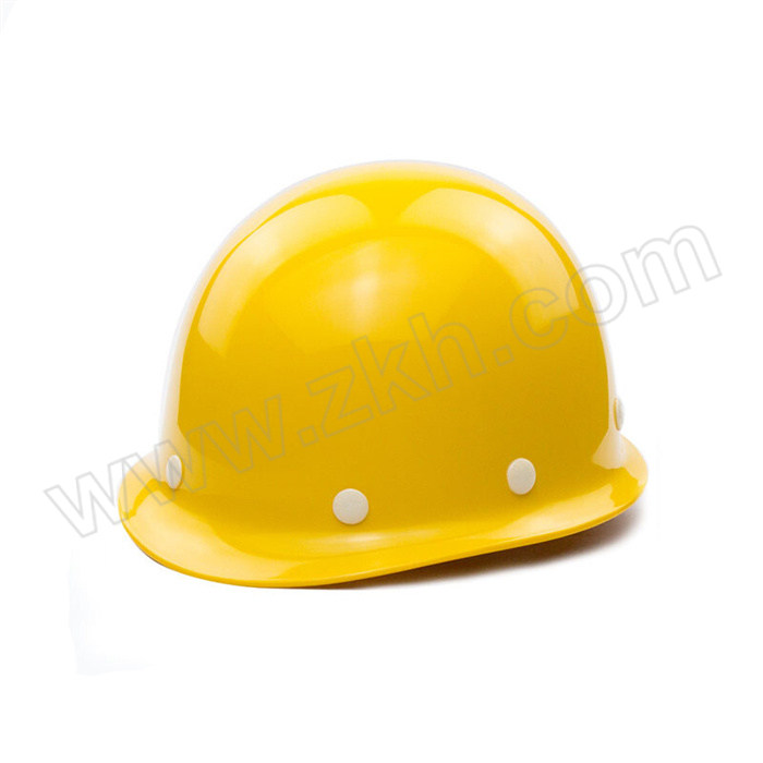 JIXIANG/吉象 盔式ABS安全帽 C型 黄色 一指键帽衬 1顶