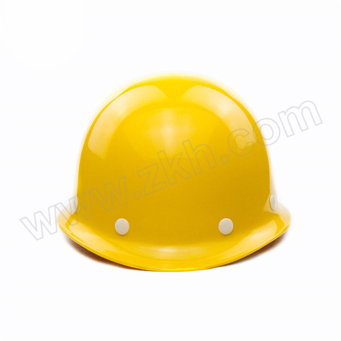 JIXIANG/吉象 盔式ABS安全帽 C型 黄色 一指键帽衬 1顶