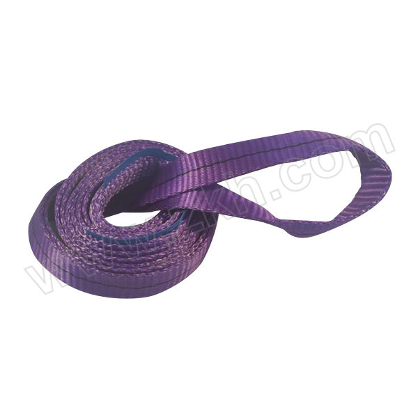JF/建峰 单层环形扁平吊带 SES-1T*0.5M 带宽30mm 紫色 1条