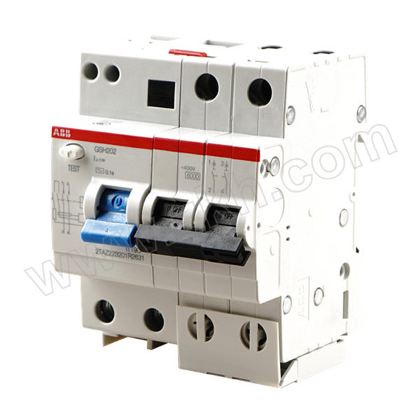 ABB GSH200系列剩余电流动作断路器 GSH202 AC-D20/0.03 D脱扣 额定电流20A 漏电电流30mA 1个