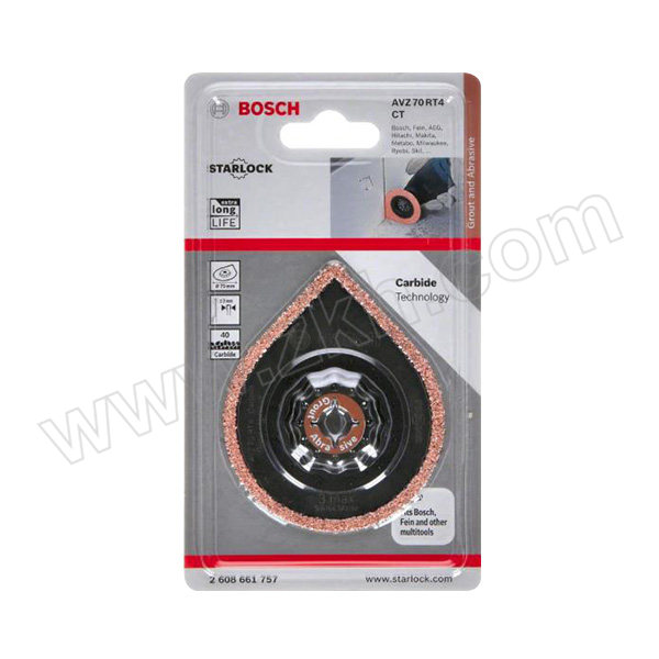 BOSCH/博世 硬质合金清除水泥石灰泥灰刀 2608661757 AVZ 70 RT4 1个