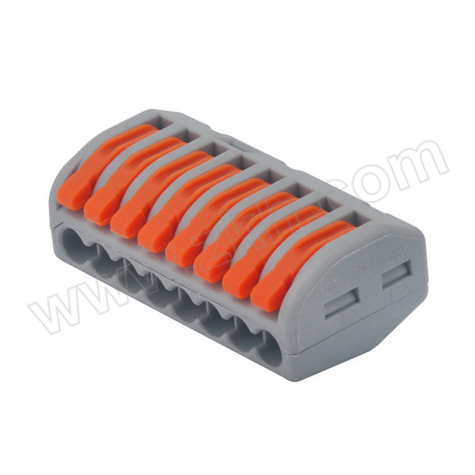 ELECALL/伊莱科 快速接线端子 PCT-218 适用线径0.08~2.5mm² 10只 1包