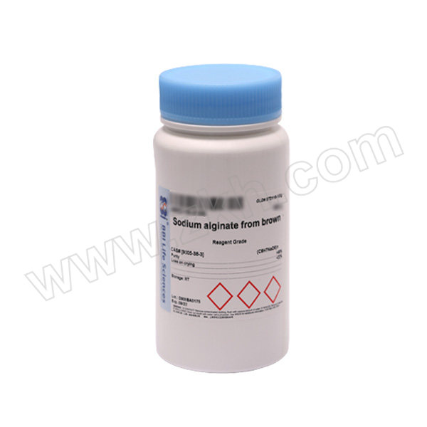 BBI 海藻酸钠 A602116-0500 Reagent Grade Purity ≥90% 500g 1瓶