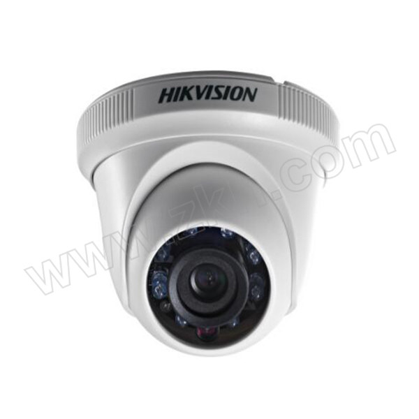 HIKVISION/海康威视 红外防水半球型模拟摄像机 DS-2CE55A2P-IR 镜头焦距2.8mm 像素700TVL DC12V 1台