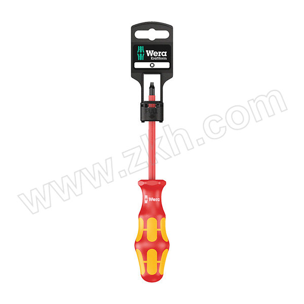 WERA/维拉 绝缘四方螺丝刀吊卡装 05100025001 1把