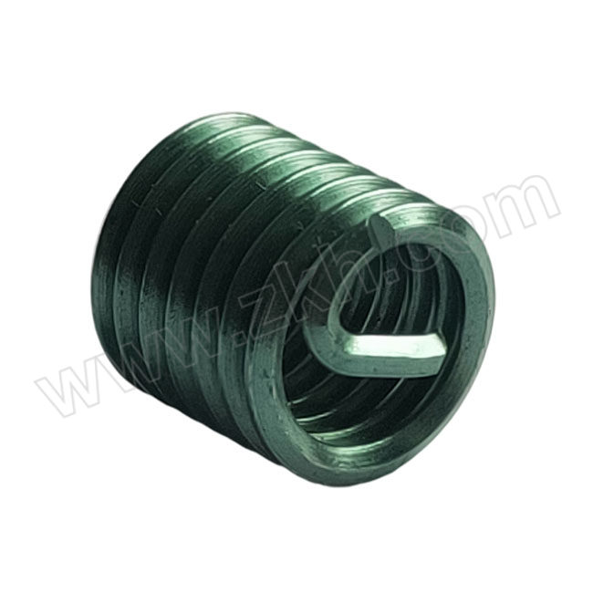 ZHFH/中航飞航 DIN8140 公制粗牙钢丝螺套 不锈钢 绿色 M12×1.75×2.5d 1个