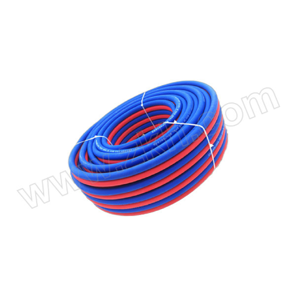 ALICE/爱丽思 氧气乙炔双管 PVC 红蓝色 8mm×30m 厚度3mm 工作压力4MPa 1条