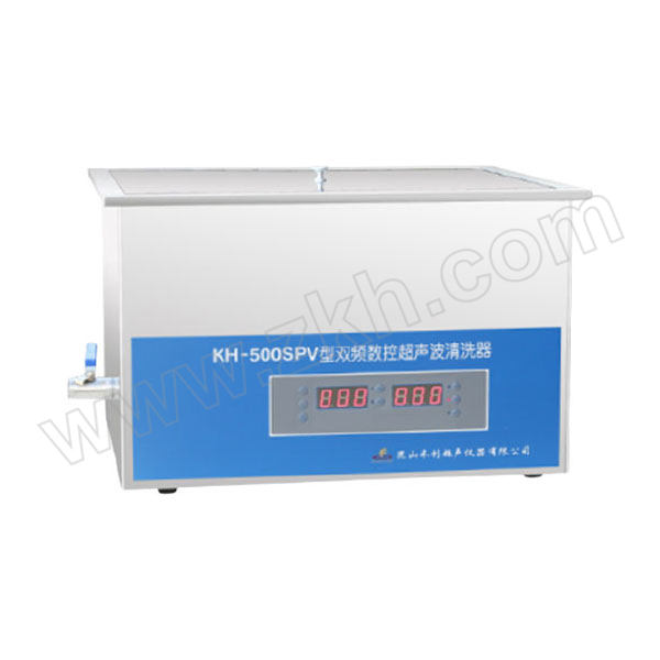 HECHUANG/禾创 台式双频数控超声波清洗器 KH-500SPV 超声功率500W 27L 1台