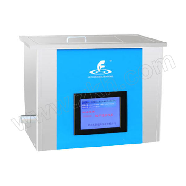 HECHUANG/禾创 高功率恒温中文显示超声波清洗器 KH-400GKDV 超声功率300W 13L 1台