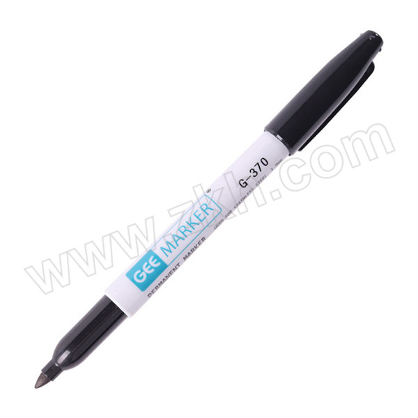 GEEMARKER 细头低氯无硫工业记号笔 G-370 黑色 1mm 1支