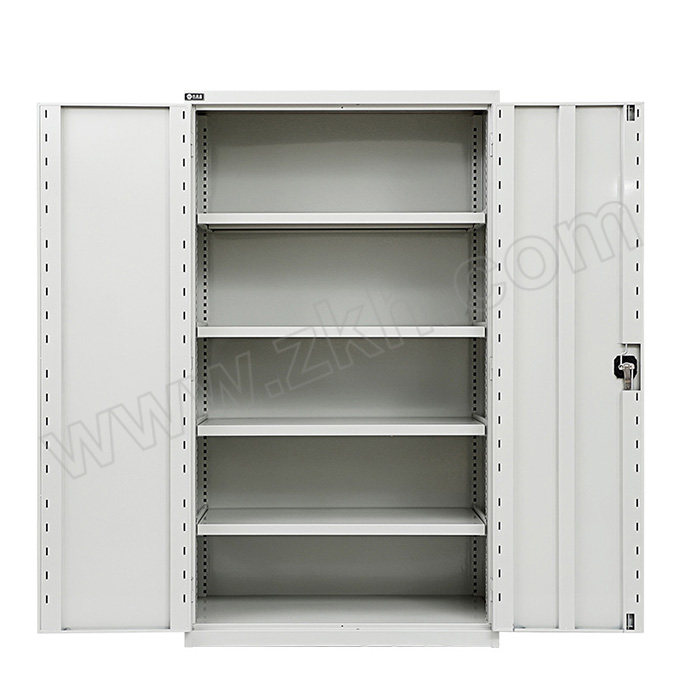 KERUINI/科瑞尼 储物柜 F40000-7035 尺寸1023×500×1800mm 层板承重150kg RAL7035灰白色 1台