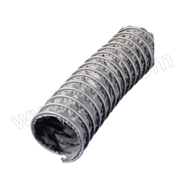 LKESS/莱克斯 耐高温风管 LKE-400-0110 内径110mm×10m 壁厚0.4mm 灰色 耐高温特殊编织物 0~0.105bar 1卷