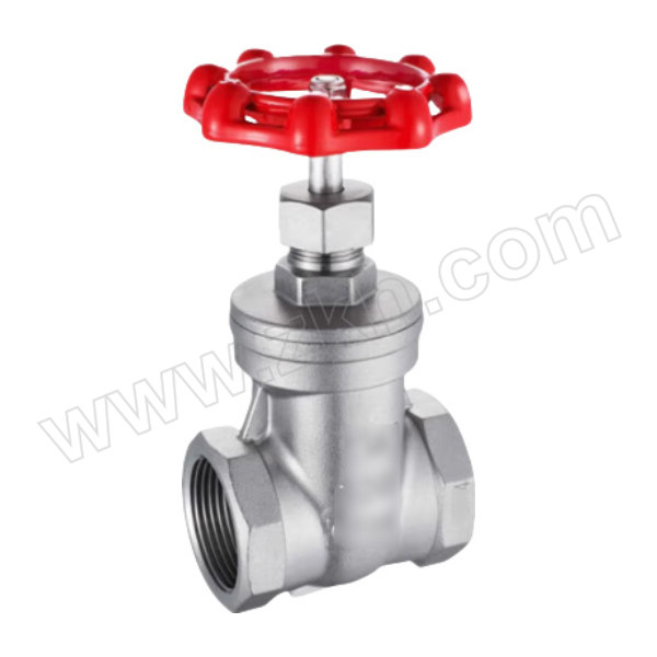 YUANDA/远大阀门 F316L内螺纹锻不锈钢闸阀 Z11W-800LB-DN20 适用温度≤300℃ 1台