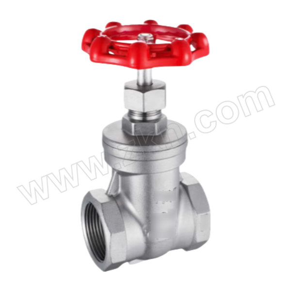 YUANDA/远大阀门 F316L内螺纹锻不锈钢闸阀 Z11W-800LB-DN20 适用温度≤300℃ 1台