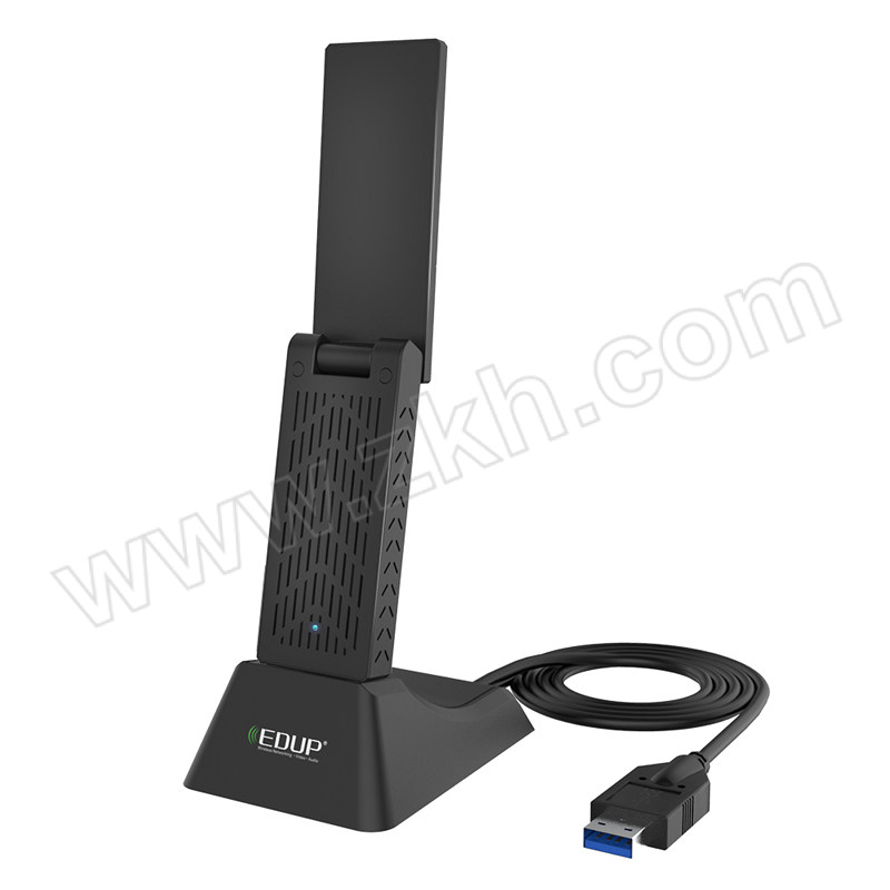 EDUP/ 翼联 1900MB双频无线网卡 EP-AC1675 USB接口 大功率电竞USB3.0无线双频网卡 信号增强 台式机电脑笔记本WiFi接收器 1个