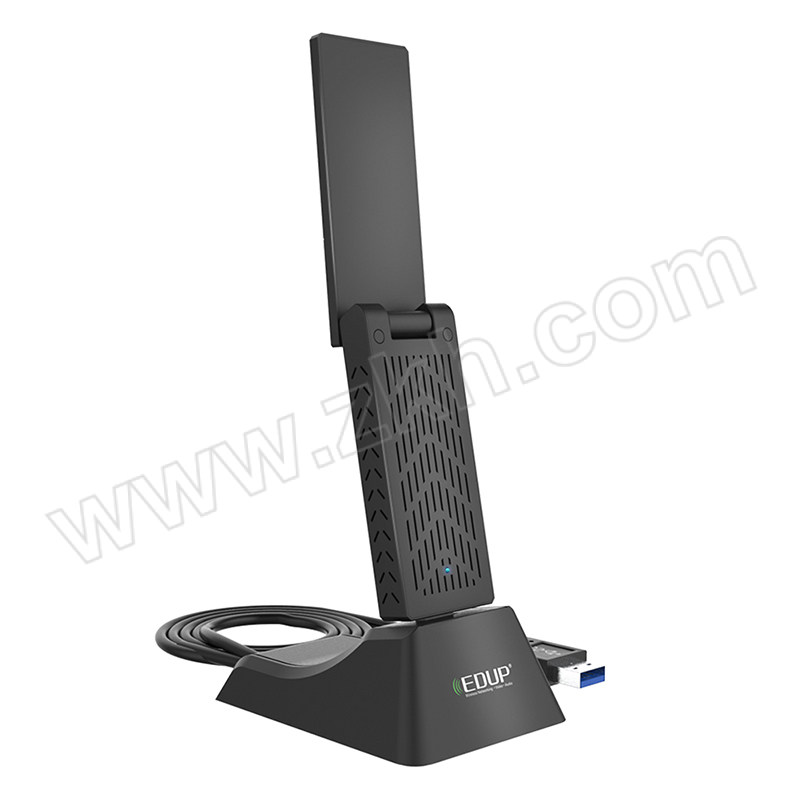 EDUP/ 翼联 1900MB双频无线网卡 EP-AC1675 USB接口 大功率电竞USB3.0无线双频网卡 信号增强 台式机电脑笔记本WiFi接收器 1个