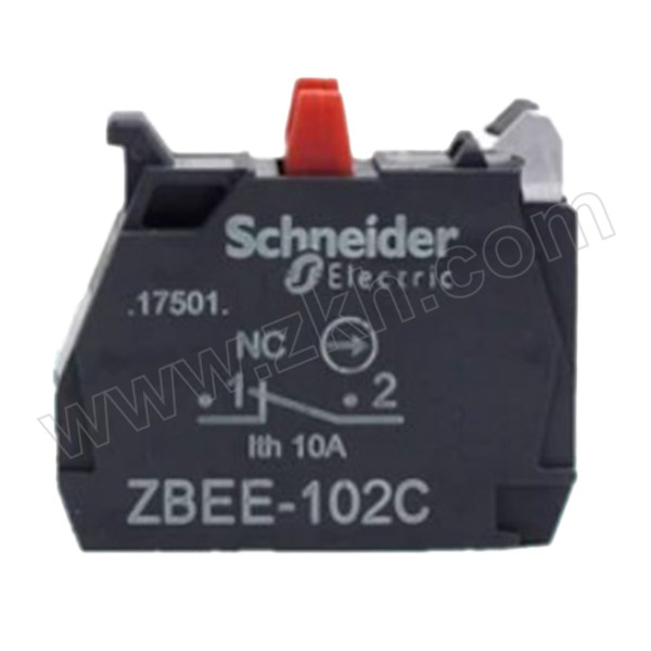 SCHNEIDER/施耐德电气 按钮辅助触点 ZBE-E102C 1个
