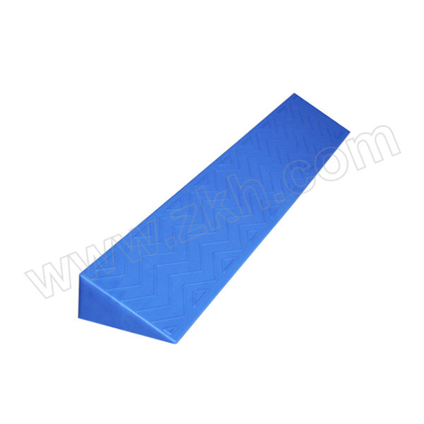 JIALIAO/嘉辽 塑料门槛台阶斜坡垫门坎垫 JT3ZP24463 1000×70×15mm 蓝色 约250g 1个