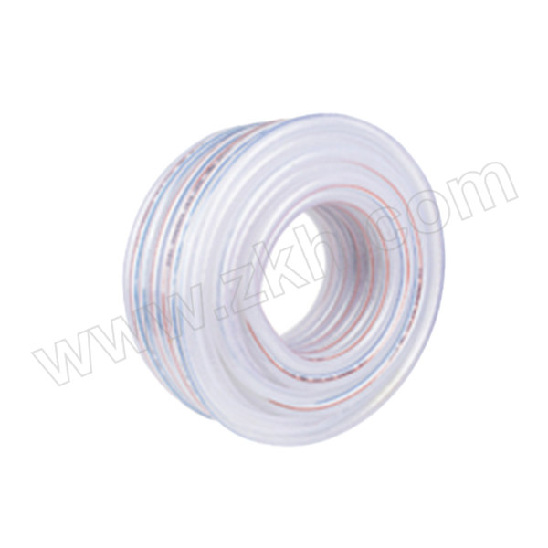 LUBAO/鲁宝 PVC纤维软管 32mm×3.5mm×10m 透明 0~4bar 耐温-10℃~60℃ 1卷